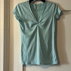 Banana Republic Light Blue Short Sleeve Top